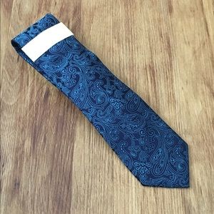 Michael Kors Accessories - Michael Kors Paisley Tie - Teal Michael Kors Accessories - Michael Kors Paisley Tie - Teal